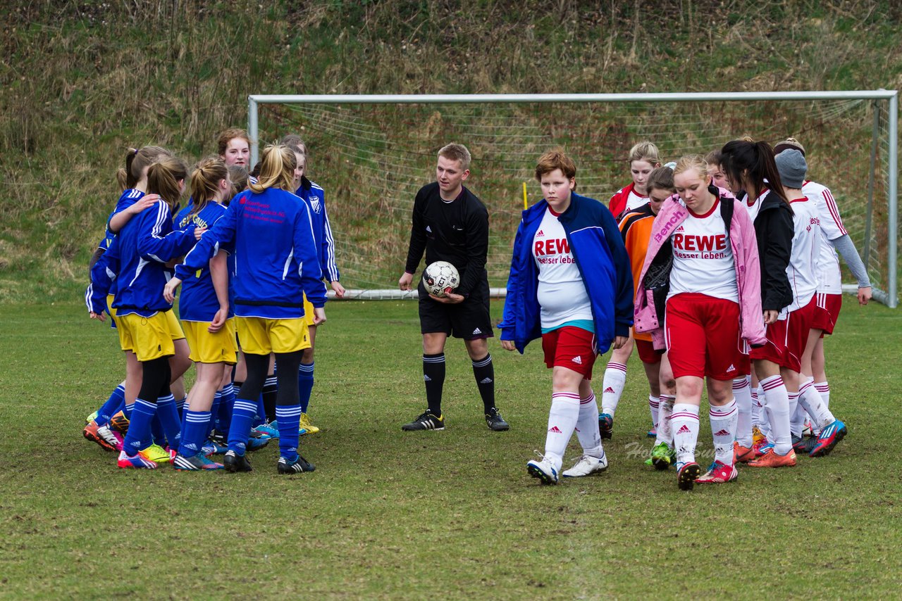 Bild 419 - B-Juniorinnen Tus Tensfeld - TSV Gnutz o.W. : Ergebnis: 1:3